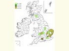  Distribution map Copyright Martin Evans 