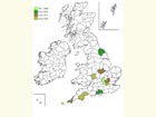  Distribution map Copyright Martin Evans 