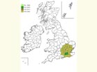  Distribution map Copyright Martin Evans 