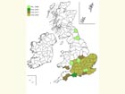  Distribution map Copyright Martin Evans 