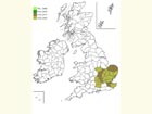  Distribution map Copyright Martin Evans 