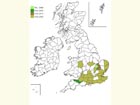  Distribution map Copyright Martin Evans 