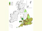  Distribution map Copyright Martin Evans 