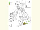  Distribution map Copyright Martin Evans 