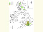  Distribution map Copyright Martin Evans 