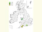  Distribution map Copyright Martin Evans 