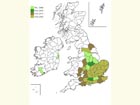  Distribution map Copyright Martin Evans 