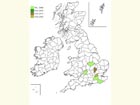  Distribution map Copyright Martin Evans 