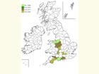  Distribution map Copyright Martin Evans 