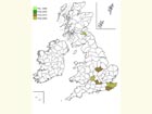  Distribution map Copyright Martin Evans 