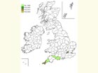  Distribution map Copyright Martin Evans 