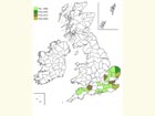  Distribution map Copyright Martin Evans 