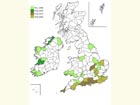  Distribution map Copyright Martin Evans 