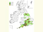  Distribution map Copyright Martin Evans 