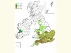  Distribution map Copyright Martin Evans 