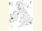  Distribution map Copyright Martin Evans 