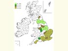  Distribution map Copyright Martin Evans 