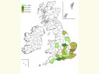  Distribution map Copyright Martin Evans 