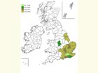  Distribution map Copyright Martin Evans 