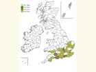  Distribution map Copyright Martin Evans 