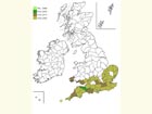  Distribution map Copyright Martin Evans 