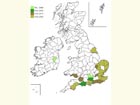  Distribution map Copyright Martin Evans 