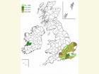  Distribution map Copyright Martin Evans 