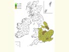  Distribution map Copyright Martin Evans 