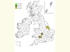  Distribution map Copyright Martin Evans 
