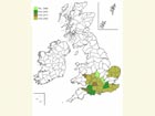  Distribution map Copyright Martin Evans 
