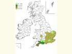  Distribution map Copyright Martin Evans 