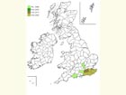  Distribution map Copyright Martin Evans 