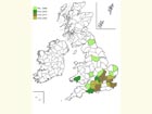  Distribution map Copyright Martin Evans 