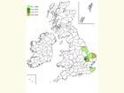  Distribution map Copyright Martin Evans 