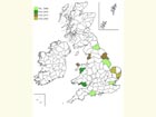  Distribution map Copyright Martin Evans 