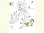  Distribution map Copyright Martin Evans 