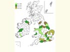  Distribution map Copyright Martin Evans 