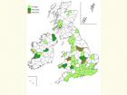 Distribution map Copyright Martin Evans 