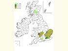  Distribution map Copyright Martin Evans 