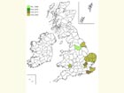  Distribution map Copyright Martin Evans 