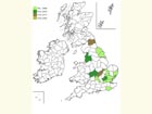  Distribution map Copyright Martin Evans 