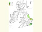  Distribution map Copyright Martin Evans 