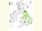  Distribution map Copyright Martin Evans 