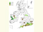  Distribution map Copyright Martin Evans 