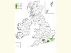  Distribution map Copyright Martin Evans 