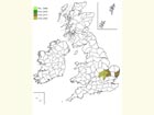  Distribution map Copyright Martin Evans 