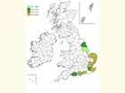  Distribution map Copyright Martin Evans 