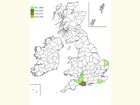  Distribution map Copyright Martin Evans 