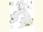  Distribution map Copyright Martin Evans 