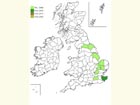  Distribution map Copyright Martin Evans 